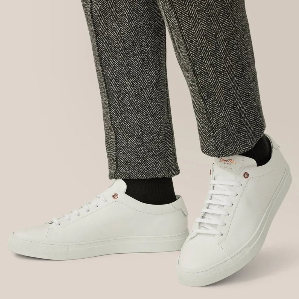 EDGE LO-TOP SNEAKER: MONO | NAPPA LEATHER - THE GOOD MAN BRAND  G917-21